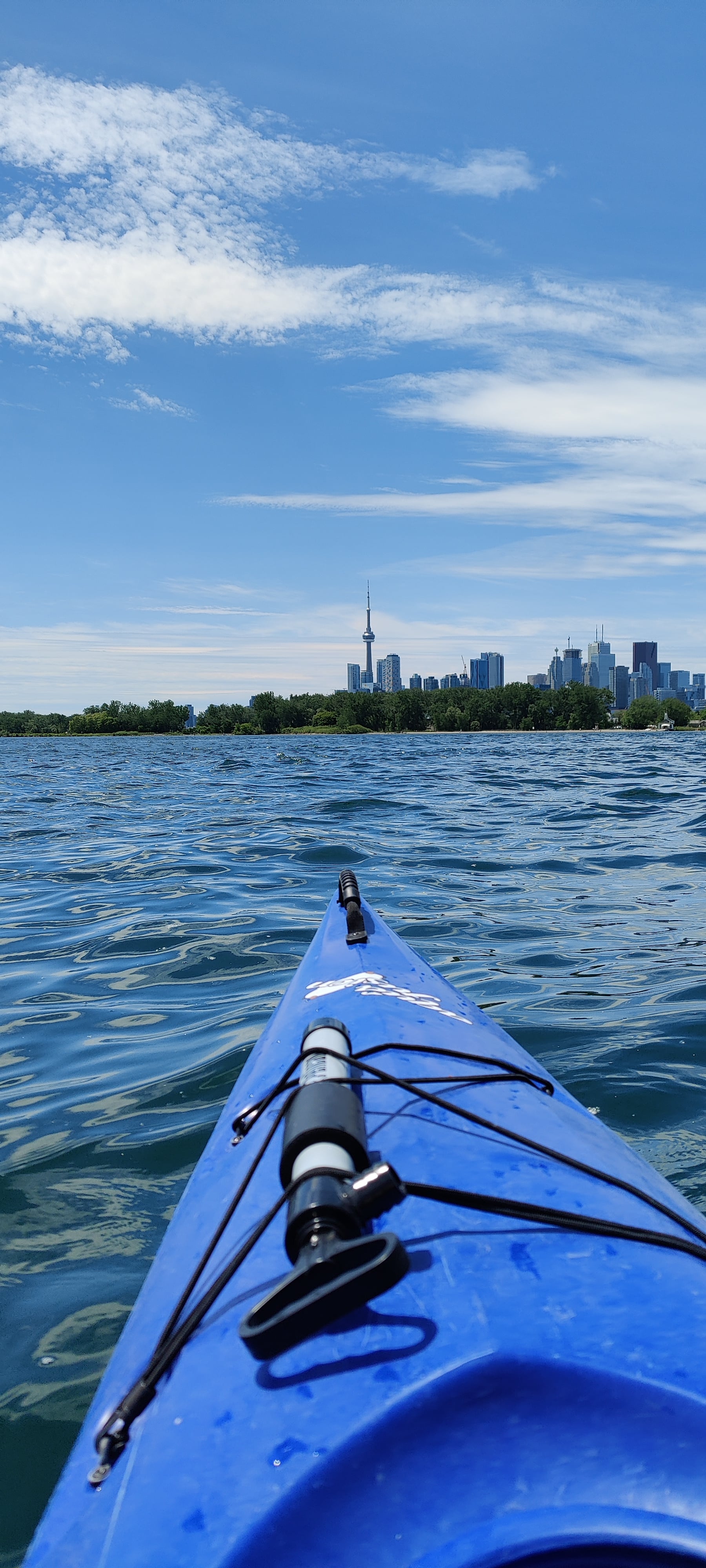 Kayaking Lake Ontario