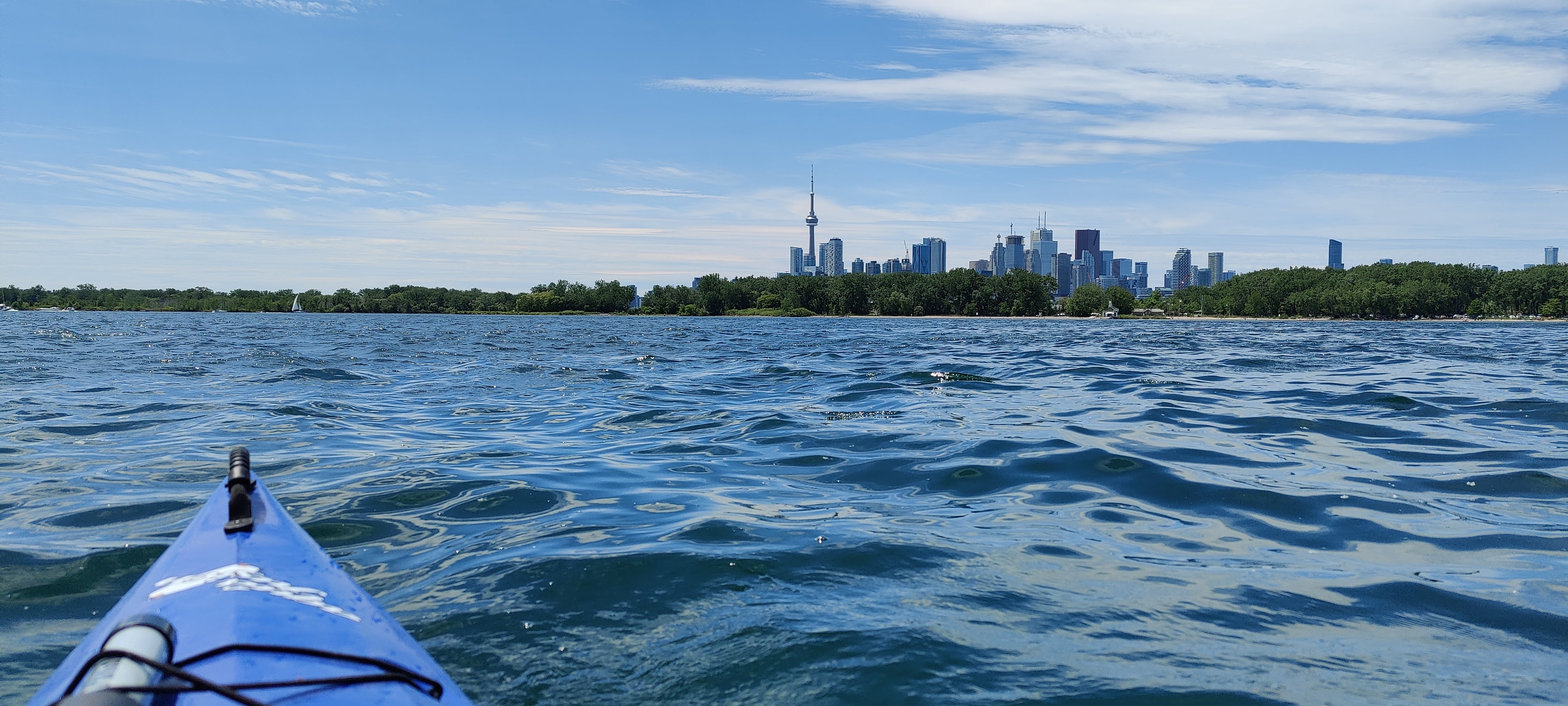 Kayaking Lake Ontario